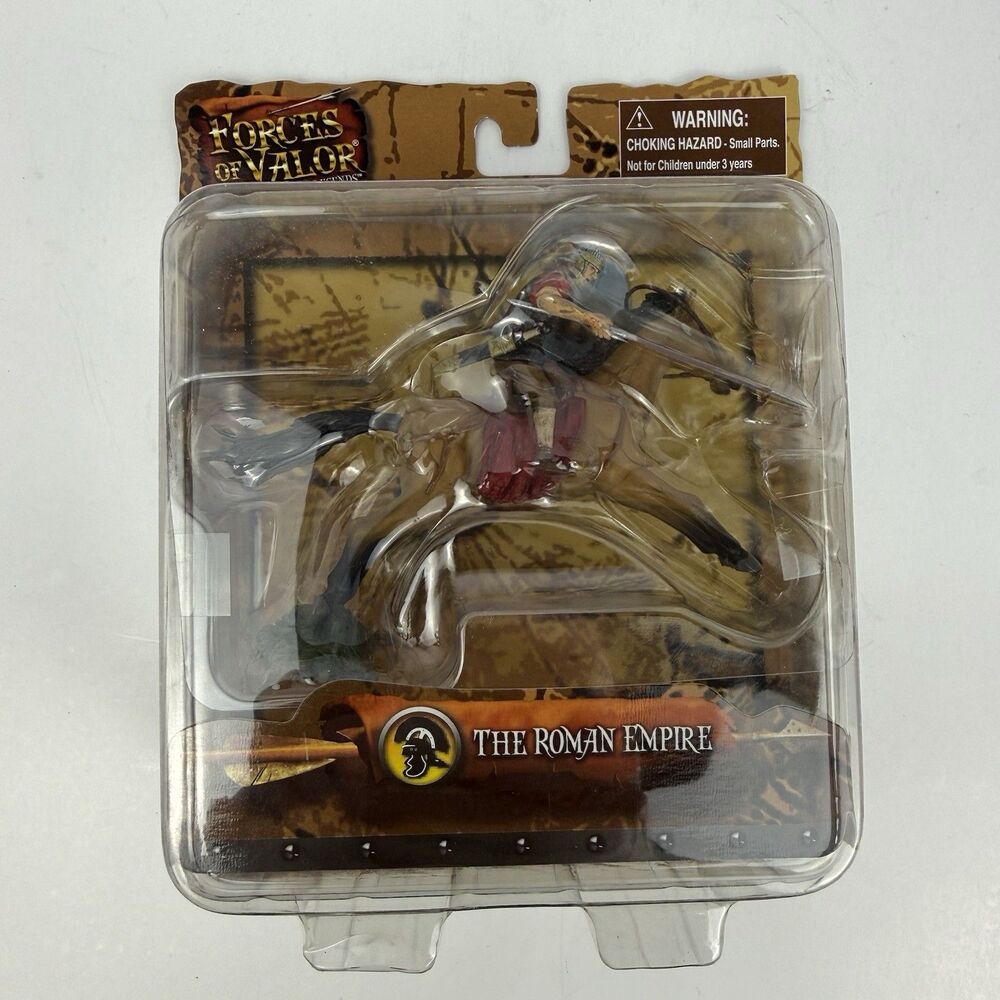 2006 Unimax 1:32 Forces of Valor The Roman Empire Horse & Gladiator NIB 22204 H7